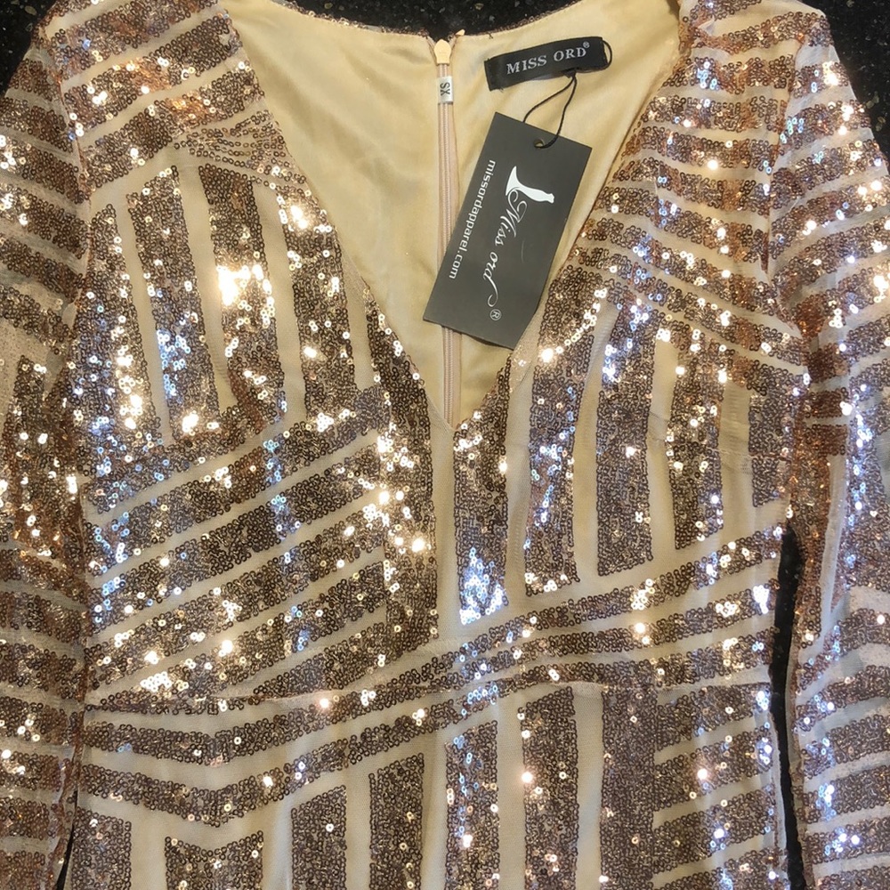 MISS ORD | sequined minidress